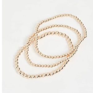 Alexa Leigh Gold Threesome Bracelets